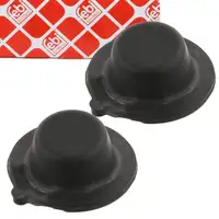 2x febi 34018 Anschlagpuffer Gummianschlag f&uuml;r MERCEDES A-Klasse hinten unten 1683250084