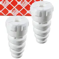 2x febi 174428 Anschlagpuffer Gummianschlag f&uuml;r VW Passat B6 B7 AUDI 8U hinten 3C0511359D
