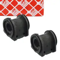 2x febi 104616 Stabilisatorlager f&uuml;r MERCEDES-BENZ Viano Vito Mixto W639 vorne 6393231985