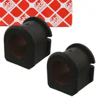 2x febi 47748 Stabilisatorlager Stabilager f&uuml;r MAZDA 3 BK 5 CR19 Vorderachse CC29-34-156C