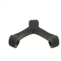 2x febi 23484 Auspuffgummi f&uuml;r VW Passat B5 AUDI A4 B5 A6 C5 C6 SKODA Superb 1