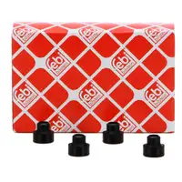 4x febi Halter Einspritzventil f&uuml;r MERCEDES M100 M102 M110 M116 M117 1160780873