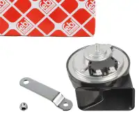 febi 107771 Signalhorn Fanfare Hupe HOCHTON 12V 495Hz 110dB UNIVERSAL