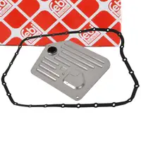 febi 172566 Getriebefilter + Dichtung Satz f&uuml;r AUDI A6 S6 RS6 C5 A8 S8 4D 5HP24 01L325429B