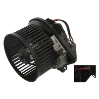 febi Cabin Fan Motor for PEUGEOT Partner, CITROEN Berlingo/First 6441.L3
