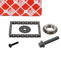 febi 109480 Steuerkettensatz &Ouml;lpumpe Steuerkette f&uuml;r BMW F20/21 114-120i F30 316-320i 316i