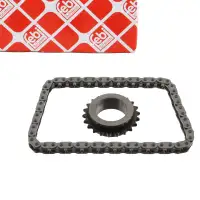 febi 100680 Steuerkettensatz &Ouml;lpumpe f&uuml;r CITROEN C1 C3 PEUGEOT 108 208 301 2008 1.0-1.2