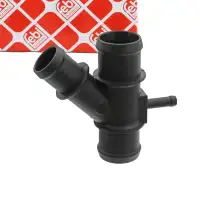 febi 102294 K&uuml;hlmittelflansch f&uuml;r VW Golf 5 6 Passat Polo AUDI A1 8P 8J SEAT Leon 1P 2.0