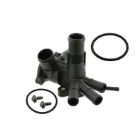 febi K&uuml;hlmittelflansch + Dichtung f&uuml;r VW Golf 2 Polo 86C SEAT Ibiza 2 1.0 1.3 030121117L