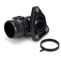 febi 26640 K&uuml;hlmittelflansch f&uuml;r BMW 3er E36 E46 316i-318i 105-118PS Z3 1.9i 11531743329