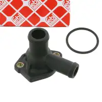 febi 26907 K&uuml;hlmittelflansch f&uuml;r VW Golf 1 3 4 Sharan 7M Polo AUDI 80 SEAT Ibiza 2 Toledo