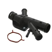 febi 45889 K&uuml;hlmittelflansch f&uuml;r VW Golf 6 Caddy 2 3 1.6-2.0D Polo 6R 1.6D AUDI A3 8P 2.0D