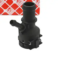 febi Kühlmittelflansch für VW Golf 5 6 Polo 6R Passat AUDI 8P SEAT Leon Ibiza 4 Altea