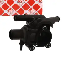 febi Coolant Flange for FORD Focus 1.8&ndash;2.0, Tourneo/Transit Connect 1.8 16V 1097897