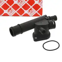 febi 46298 K&uuml;hlmittelflansch f&uuml;r VW Golf 5 Caddy 3 Passat AUDI 8P SEAT Ibiza 3 Leon SKODA