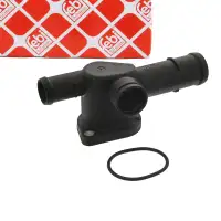 febi 48365 K&uuml;hlmittelflansch f&uuml;r VW Golf 5 6 Passat 3C Touran AUDI 8P SEAT Leon 1P Altea
