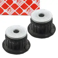2x febi 01927 Lagerung Vorderachslager Tonnenlager f&uuml;r AUDI 100 C2 1.6 1.8 vorne 443399419