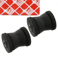 2x febi 02273 Lagerung Hinterachslager Tonnenlager f&uuml;r OPEL Corsa A B A hinten 90217845