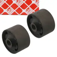 2x febi 04888 Lagerung Hinterachslager Tonnenlager f&uuml;r AUDI 100 200 C2 hinten 431511247C