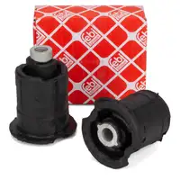 2x febi 04911 Lagerung Hinterachslager Tonnenlager Buchse für BMW 3er E30 hinten