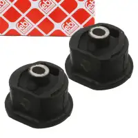 2x febi 07601 Lagerung Hinterachslager f&uuml;r MERCEDES 190 W201 bis 09.1988 hinten 2013512742