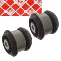 2x febi 07609 Lagerung Vorderachslager Tonnenlager Buchse f&uuml;r AUDI 100 A6 4A C4 vorne