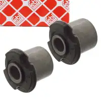 2x febi 12051 Lagerung Hinterachslager Tonnenlager Buchse f&uuml;r PEUGEOT 1 2 hinten 5131.43