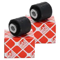 2x febi Achsk&ouml;rperlager f&uuml;r BMW 3er E46 X3 E83 Z4 E85 Hinterachse vorne mitte 33176770788