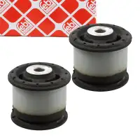 2x febi 17618 Lagerung Hinterachslager Tonnenlager Buchse f&uuml;r FORD Escort 6 hinten 1041979