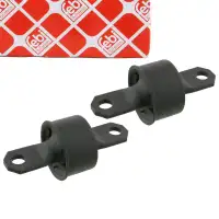 2x febi 22699 Lagerung Hinterachslager Buchse f&uuml;r FORD Focus 1 2 MAZDA 3 BK 5 CR19 hinten