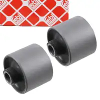 2x febi 32475 Lagerung Hinterachslager Buchse f&uuml;r OPEL Agila A SUZUKI Ignis 2 R hinten