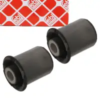 2x febi 34684 Lagerung Hinterachslager Tonnenlager f&uuml;r VW Passat B6 B7 hinten 3C0505145A