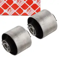 2x febi 34794 Lagerung Hinterachslager Tonnenlager f&uuml;r VW Passat Sharan hinten 3C0505541