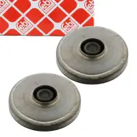 2x febi Lagerung Differential Achsk&ouml;rper f&uuml;r MERCEDES W124 E-Klasse S124 Hinterachse vorne