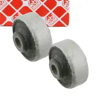 2x febi 26535 Querlenkerlager f&uuml;r VW Golf 4 R32 AUDI A1 8X S3 8L1 TT 8N vorne unten