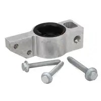 2x febi Querlenkerlager + Lagerbuchsen f&uuml;r VW Golf 5 6 Caddy 3 4 AUDI A3 8P vorne