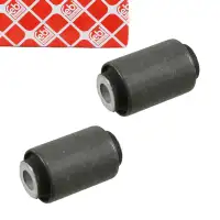 2x febi control arm bushings for MERCEDES W201, W202, W203, W124, W210, R170, R171 rear axle (inner)