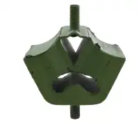 febi 03331 Motorlager Motorhalter f&uuml;r AUDI 80 B1 B2 B3 VW Passat 32/32B + Variant GR&Uuml;N