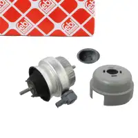 febi 104860 Motorlager Hydrolager f&uuml;r AUDI A6 C6 2.8-3.2 FSI/2.7-3.0 TDI + quattro rechts