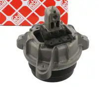 febi 36684 Engine Mount (Hydraulic Mount) for BMW 5 Series F10, F11, F07; 6 Series F12, F13, F01; N52, N55 (Left)