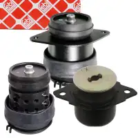 3x febi Motorlager f&uuml;r VW Golf 3 2.0 GTI 16V bis 12.1994 B3/B4 35i 1.6 vorne + hinten