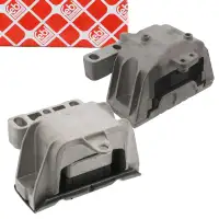 2x febi Motorlager Getriebelager f&uuml;r VW Golf 4 Leon Octavia 1.6-2.0 1.9 TDI links + rechts