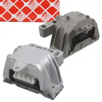 2x febi Motorlager Getriebelager f&uuml;r SEAT Leon 1M SKODA Octavia 1.9 TDI 100 links + rechts