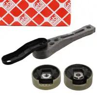 febi Motorhalter Set f&uuml;r VW Golf 5 6 Touran A3 8P Leon 1P Octavia 2 1.2/1.4 TSI hinten