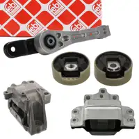febi Motorlager Getriebelager Set f&uuml;r VW Golf 6 2.0 GTI SKODA Octavia 2 1.8 TSI mit