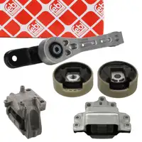 febi Motorlager Getriebelager Set f&uuml;r VW Golf 6 SKODA Octavia 2 Yeti 2.0 TDI mit Automatik