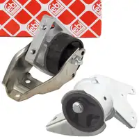 2x febi Motorlager Motorhalter f&uuml;r SMART Cabrio City-Coupe ForTwo 450 Roadster 452