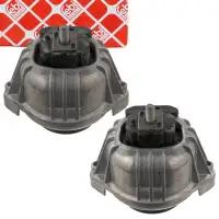 2x febi Motorlager Hydrolager f&uuml;r BMW 1er E81-88 3er E90-93 X1 E84 Z4 E89 N43 N45 N46 N20