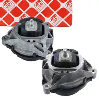 2x febi Motorlager Hydro f&uuml;r BMW F20/21 114/116d F30/31 320/8i 320d N47 N20 links+rechts