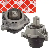 2x febi Motorlager Hydrolager f&uuml;r BMW F30 F31 F34 F32 F33 30/35d xDrive N57 links + rechts